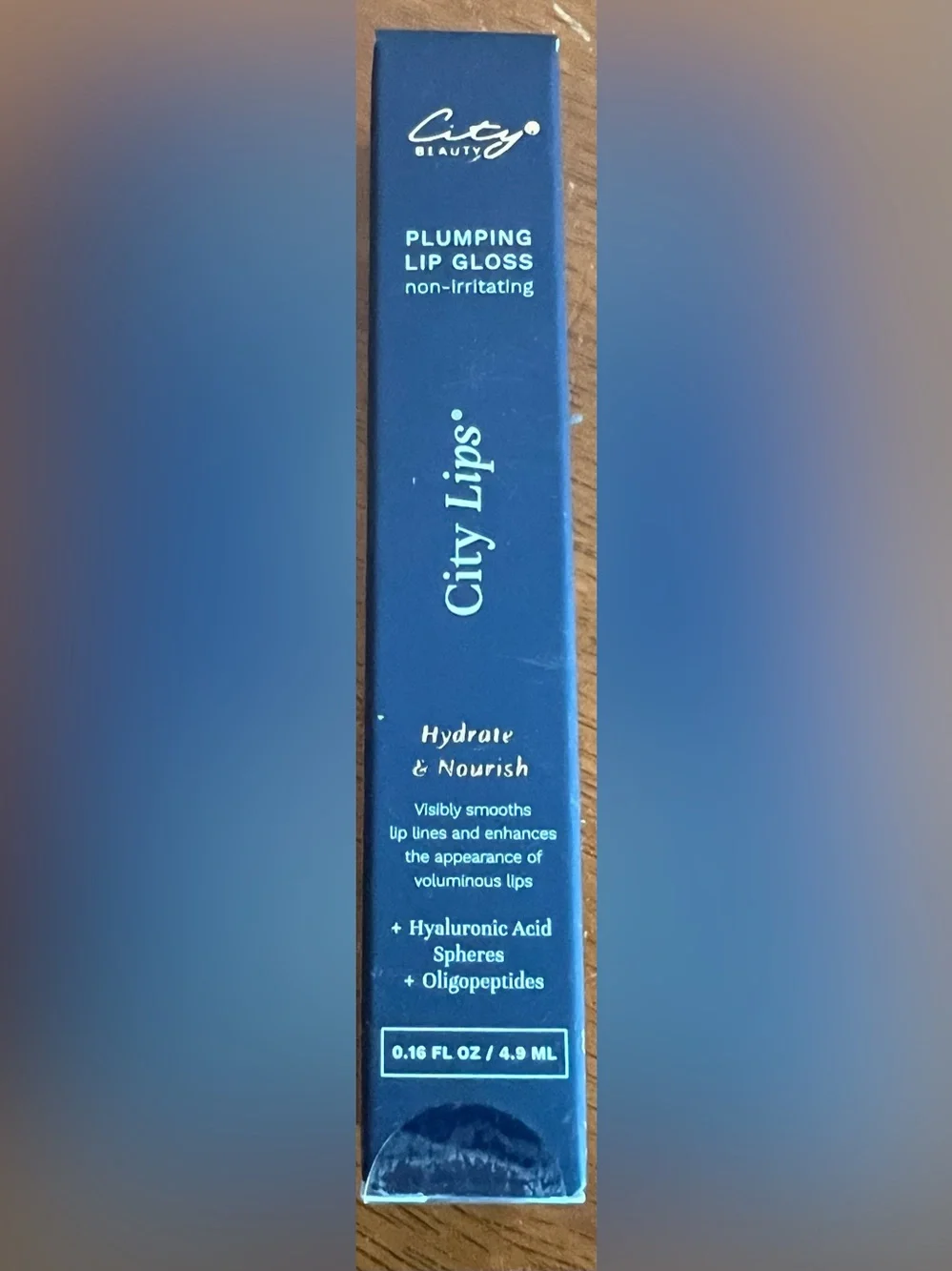 City Lips Clear Plumping Lip Gloss Watermelon NIB